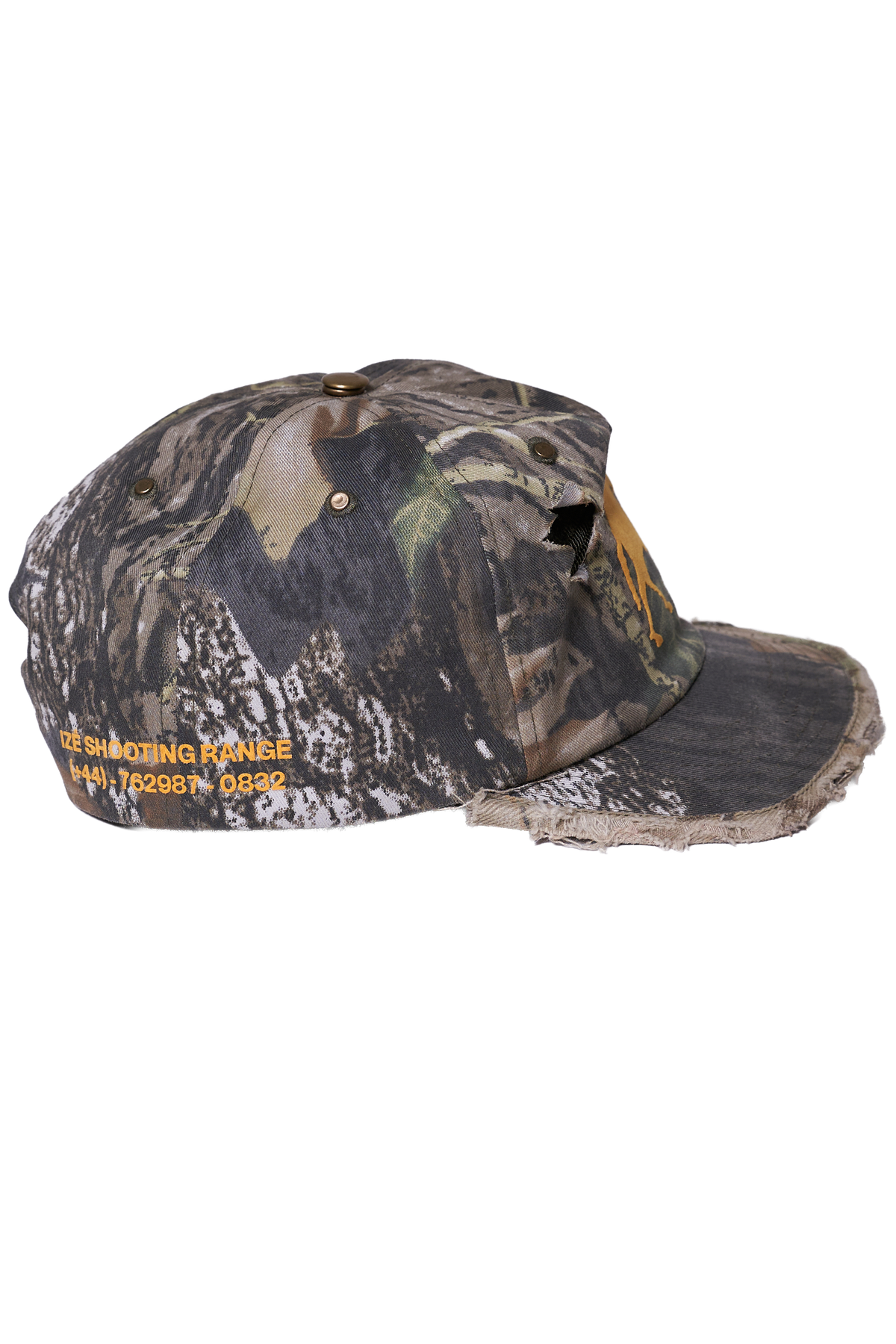 Orange Shooting Range Cap
