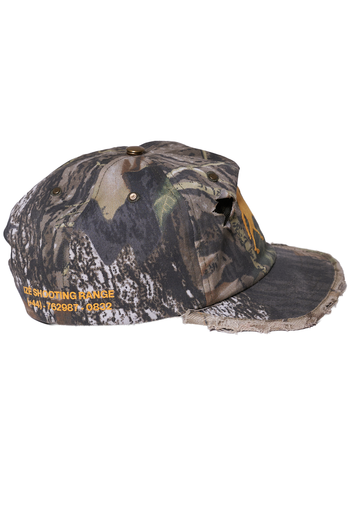 Orange Shooting Range Cap